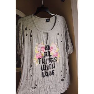 +PLUS SIZE- SHIRT